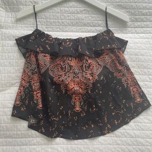 Free people strapless top